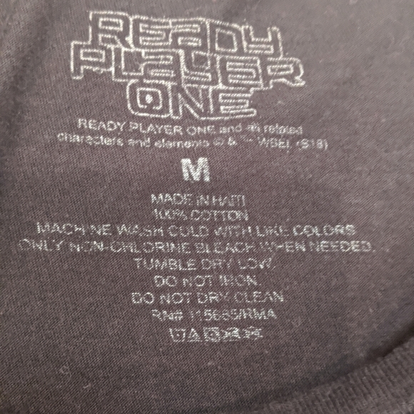 Ready Player One Men's Graphic Gamer Short Sleeve Size Medium - Picture 2 of 4